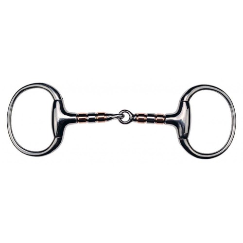 Wędzidło oliwkowe z rolkami