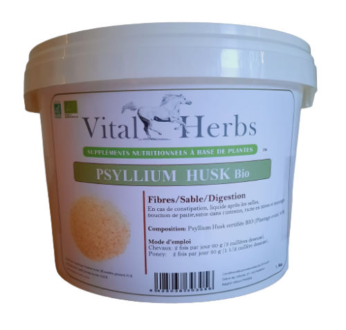 Ekologiczna łuska babki płesznik - odpiaszczanie 1.5kg