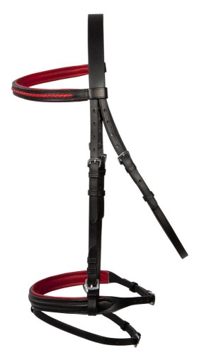 Ogłowie z nachrapnikiem angielskim PFIFF COB 24H