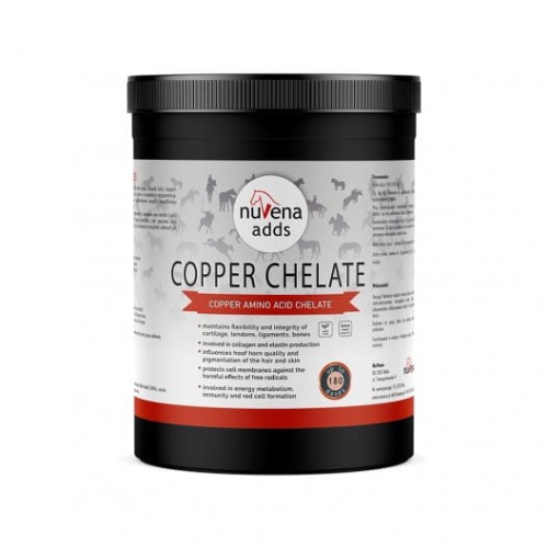 NuVena - Copper Chelate 550g - miedź dla koni, chelat aminokwasowy 