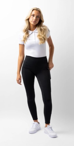 Legginsy jeździeckie Gillian czarne Horze rozm. 34 24H