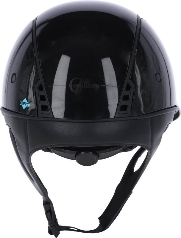 Kask jeździecki Eclipse Polo, lakierowany czarny, Covalliero3.jpg