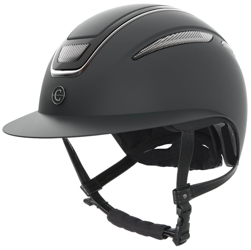 Kask jeździecki Elite Polo, czarny, Covalliero1.jpg