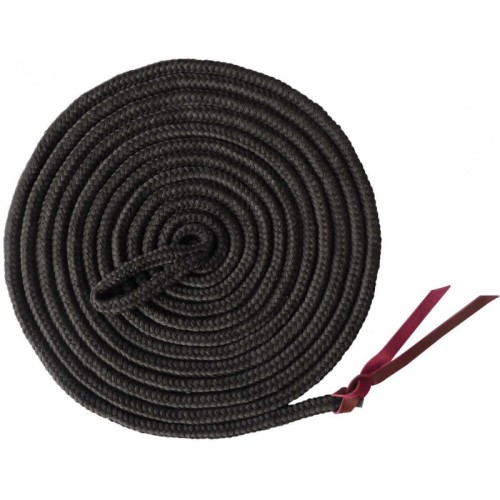 Lina do pracy z koniem 7m  czarna 24 h