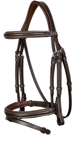 Ogłowie Dy'on z nachrapnikiem angielskim Working