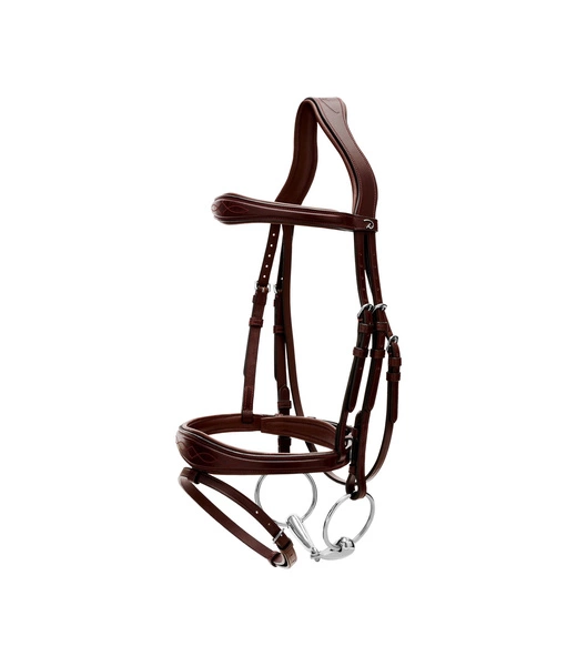 Anatomiczne ogłowie Dy'on z nachrapnikiem angielskim New English1.webp