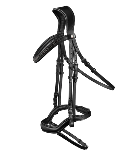 Ogłowie Waldhausen X-Line  New Shape II czarne Full 24 h