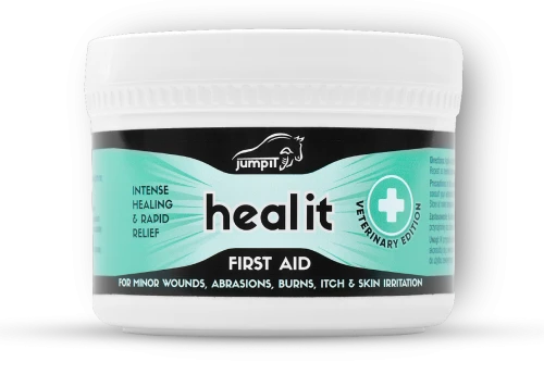 Maść okluzyjna na rany dla koni Jump It Heal It 250 ml