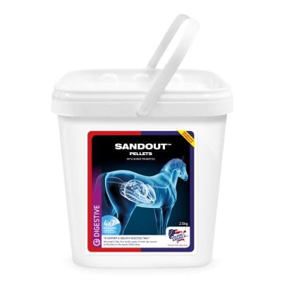 Sandout Pellets 2,6 kg - oczyszczanie przewodu pokarmowego