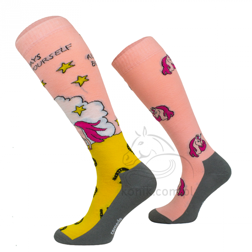 Podkolanówki Jednorożec Róż