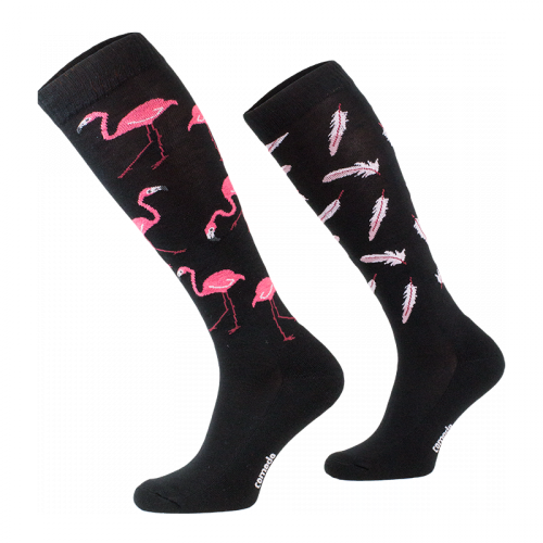 Podkolanówki COMODO Flamingi