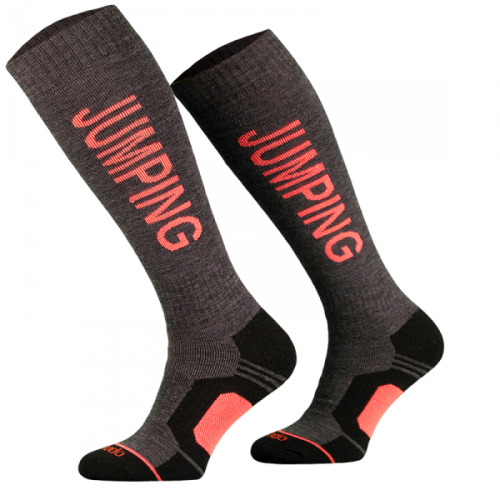 MEMERINO JUMPING Podkolanówki  z wełny merino zimowe