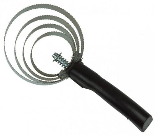 Zgrzebło metalowe owalne